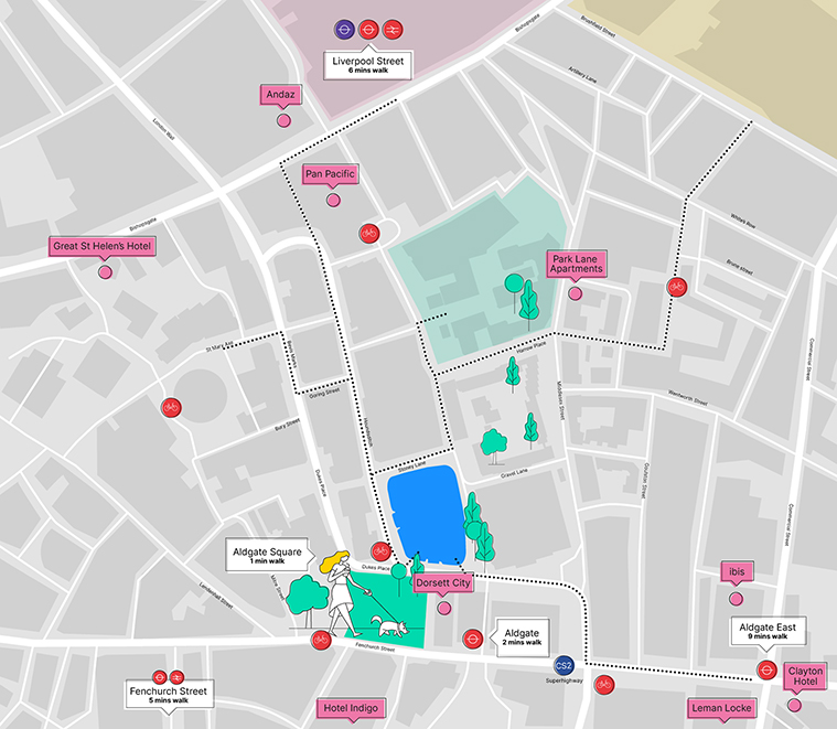 Location – St Botolph Building, London